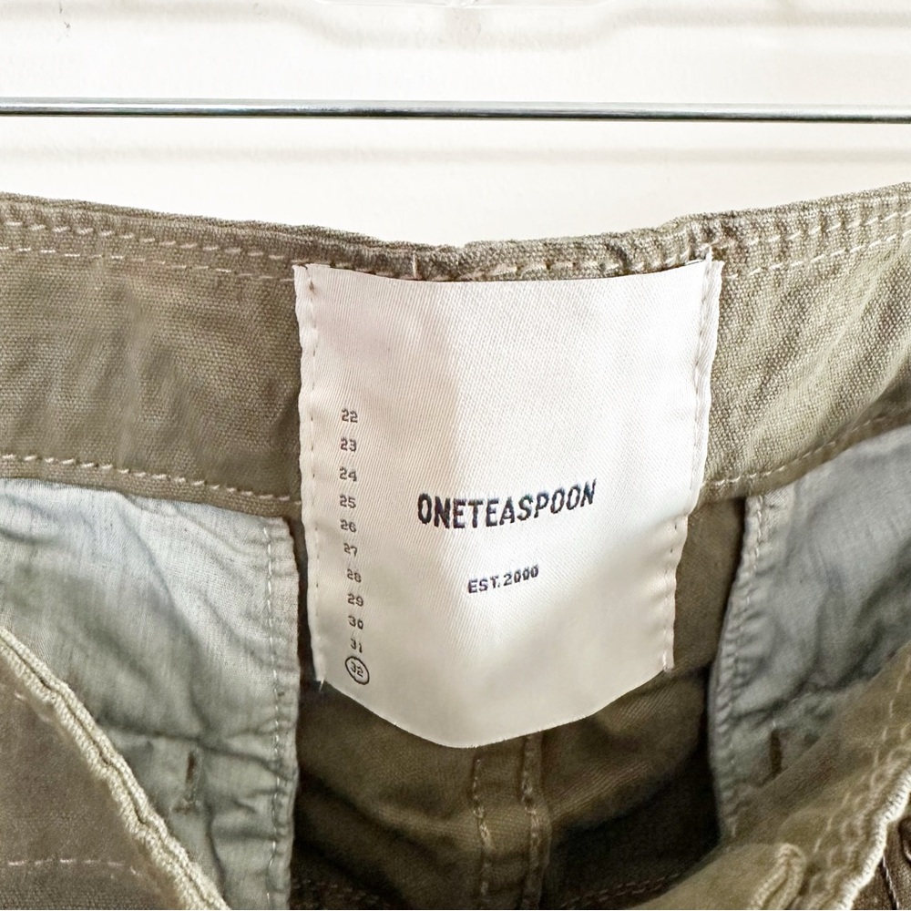 Free People OneTeaspoon Cadet Bandits Low-Waist Shorts - Picture 7 of 8